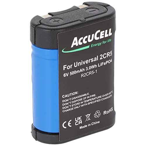 Akku kompatibel mit 2CR5 Li-Ion Akku Typ 2-CR5, 2CR5M 1 Stück ohne Ladegerät Akku kompatibel mit 2CR5 Li-Ion Akku Typ 2-CR5, 2CR5M 1 Stück ohne Ladegerät von AccuCell