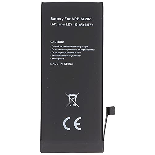 1821mAh Akku kompatibel mit Apple iPhone SE 2020, A2296 Li-Polymer 3,82V 6,9Wh Built-in ohne Werkzeug 93,7 x 39,4 x 3,2mm 1821mAh Akku kompatibel mit Apple iPhone SE 2020, A2296 Li-Polymer 3,82V 6,9Wh Built-in ohne Werkzeug 93,7 x 39,4 x 3,2mm von AccuCell