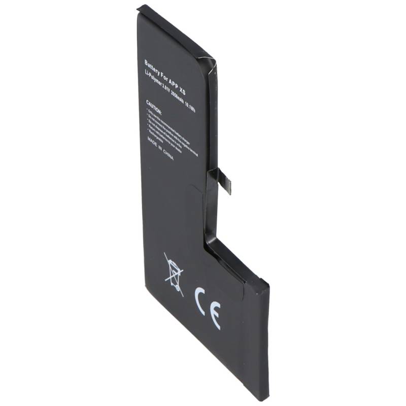 Akku passend für Apple iPhone XS, Li-Polymer, 3,81V, 2658mAh, 10,1Wh, built-in, ohne Werkzeug - without battery health information von AccuCell
