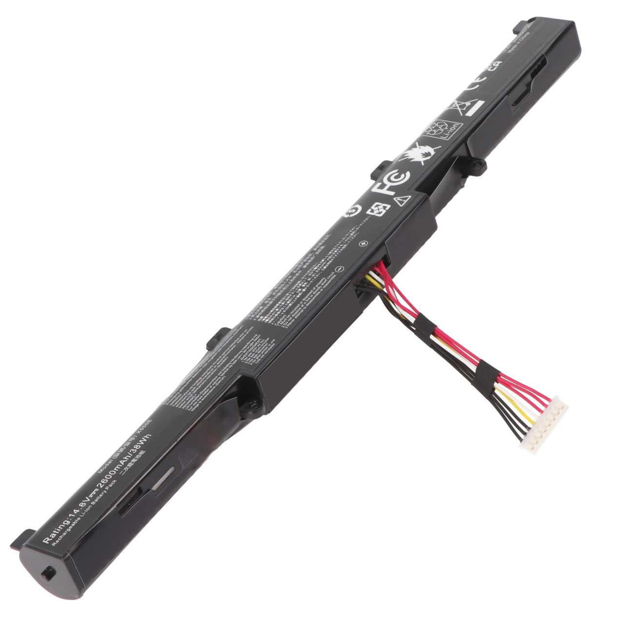 Akku passend für Asus A41-X550E Akku A450, A450C, F751, F751L, R752L, 15V 2600mAh 38,5Wh Akku passend für Asus A41-X550E Akku A450, A450C, F751, F751L, R752L, 15V 2600mAh 38,5Wh von AccuCell