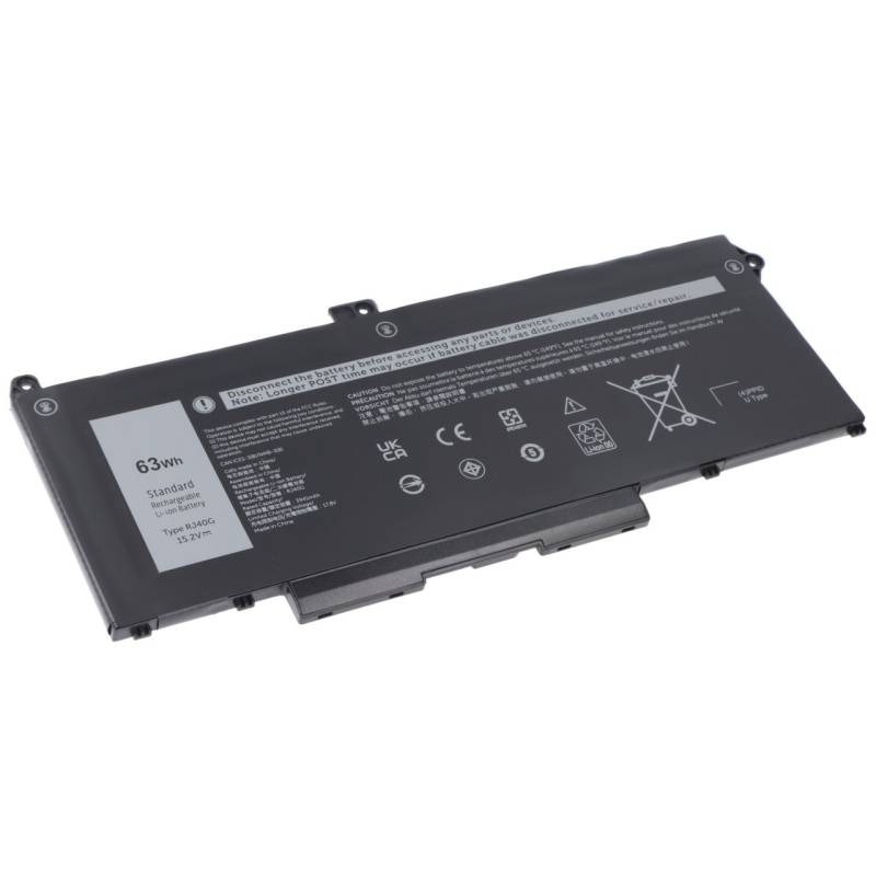Akku passend für Dell Latitude 15 5520, Li-Polymer, 15,2V, 3941mAh, 63Wh von AccuCell