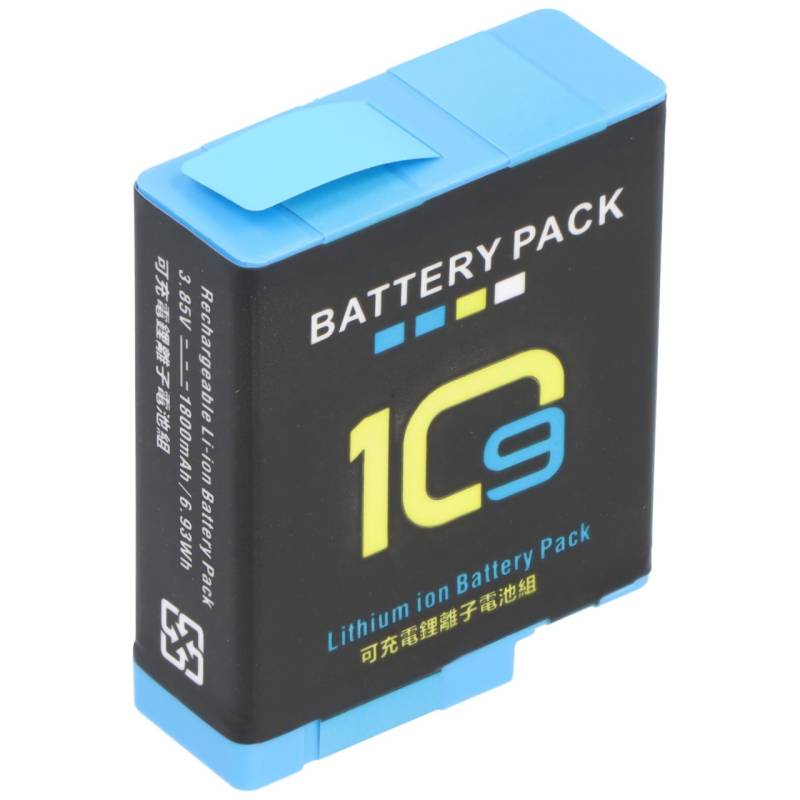 Akku passend für GoPro Hero 9 Hero 10 Li-ion 3,85V 1800mAh 6,9Wh von AccuCell