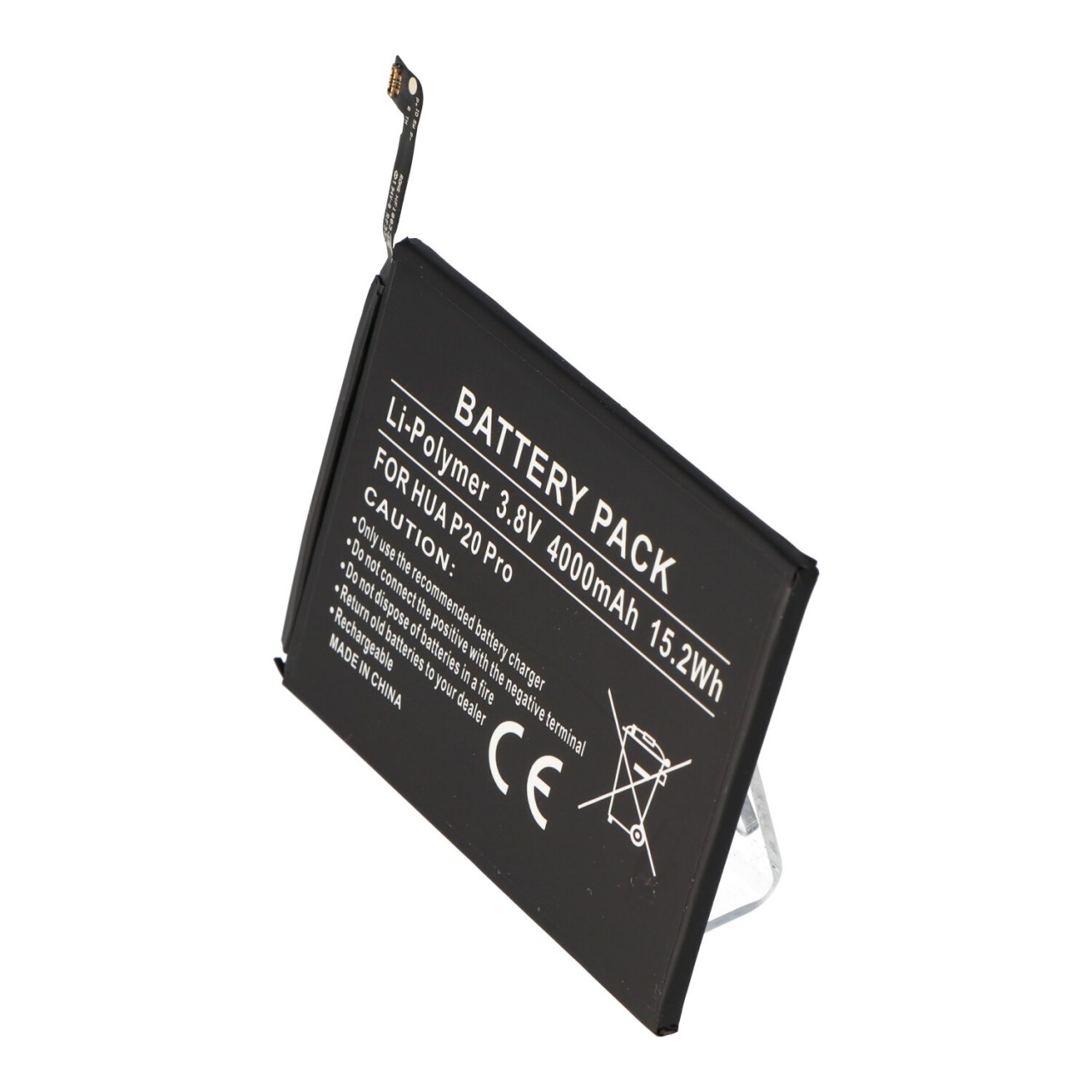 Akku passend für Huawei P20 Pro, Li-Polymer, 3,8V, 4000mAh, 15,2Wh, built-in, ohne Werkzeug Akku passend für Huawei P20 Pro, Li-Polymer, 3,8V, 4000mAh, 15,2Wh, built-in, ohne Werkzeug von AccuCell