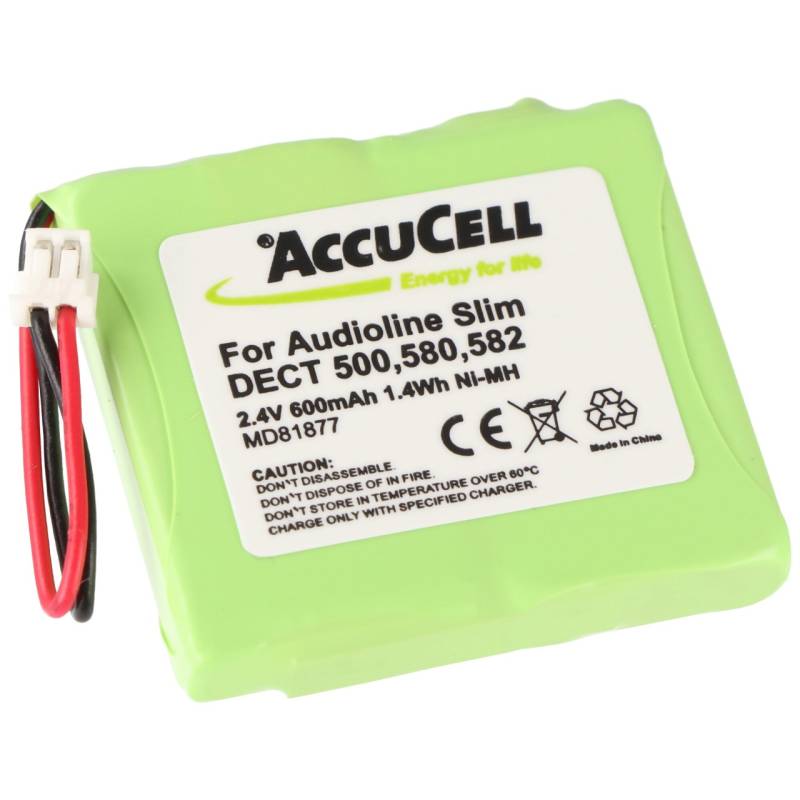 Akku passend für MEDION MD82877 Akku 5M702BMX Telekom Sinus A201, Switel DFT 81171 von AccuCell
