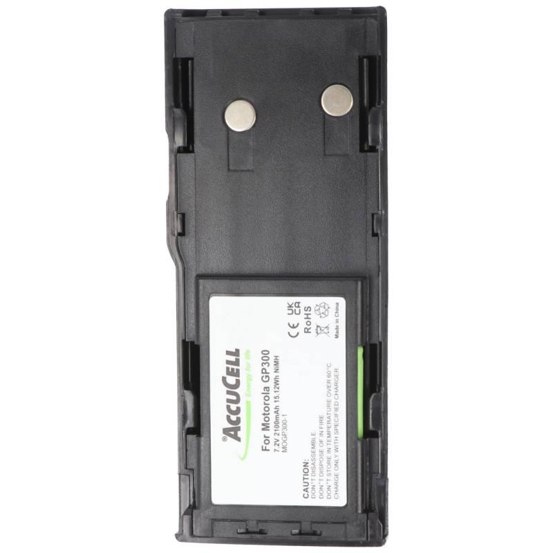 Akku passend für Motorola GP300 Akku GP600 HNN9628A NiMH 1800-2100mAh 7,2V von AccuCell