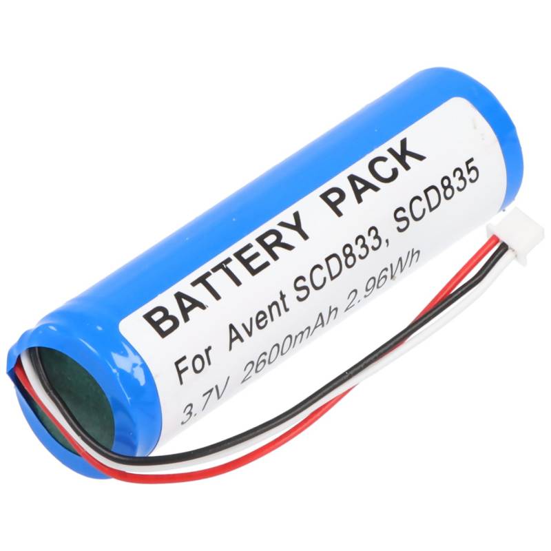 Akku passend für Philips Avent SCD833, SCD835, Li-ion, 3,7V, 2600mAh, 9,6Wh von AccuCell