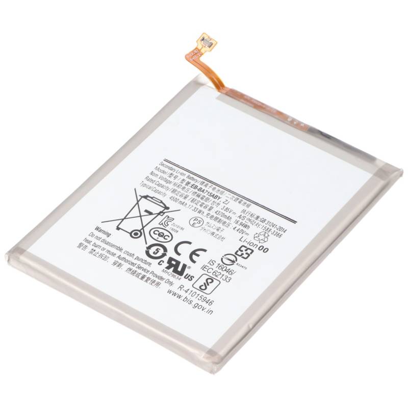 Akku passend für Samsung Galaxy A71, Li-Polymer, 3,85V, 4370mAh, 16,8Wh von AccuCell