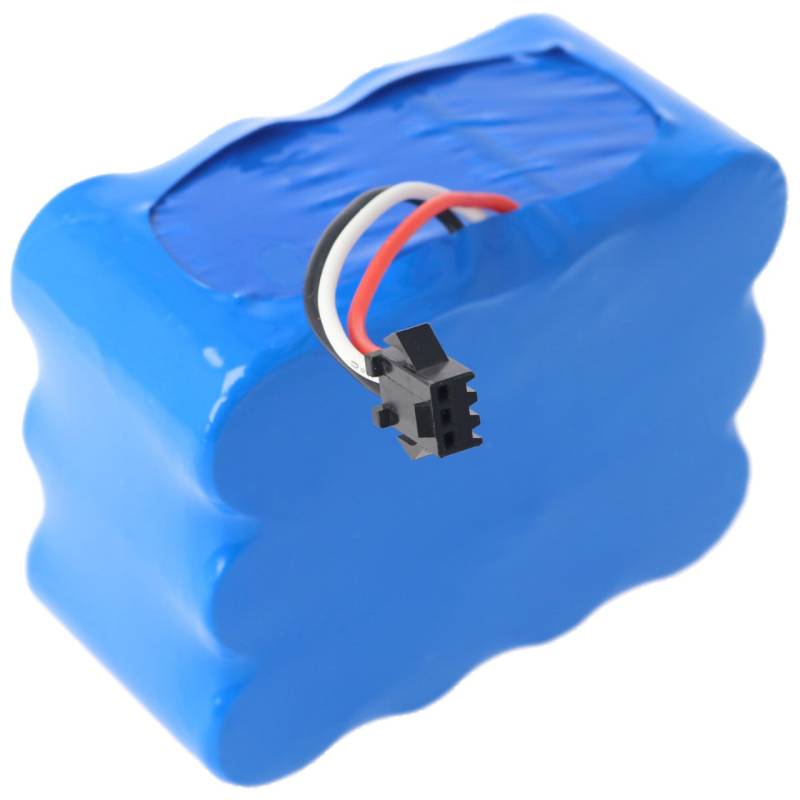 Akku passend für Saugroboter XR210, XR510, KV8, ersetzt Akkutyp NS3000D03X3, YX-NiMH-022144, 14,4 Volt Akku mit Kabel und Stecker, verschiedene Kapazitäten wählbar von AccuCell