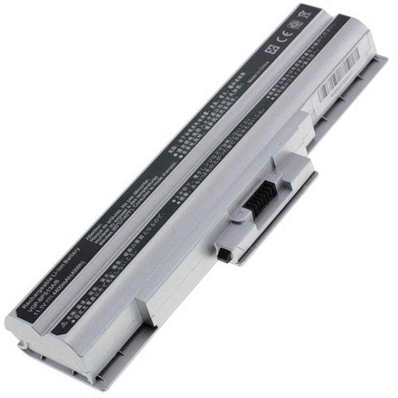 Akku passend für Sony VGP-BPS21, VGP-BPS21A 4400mAh Silber von AccuCell