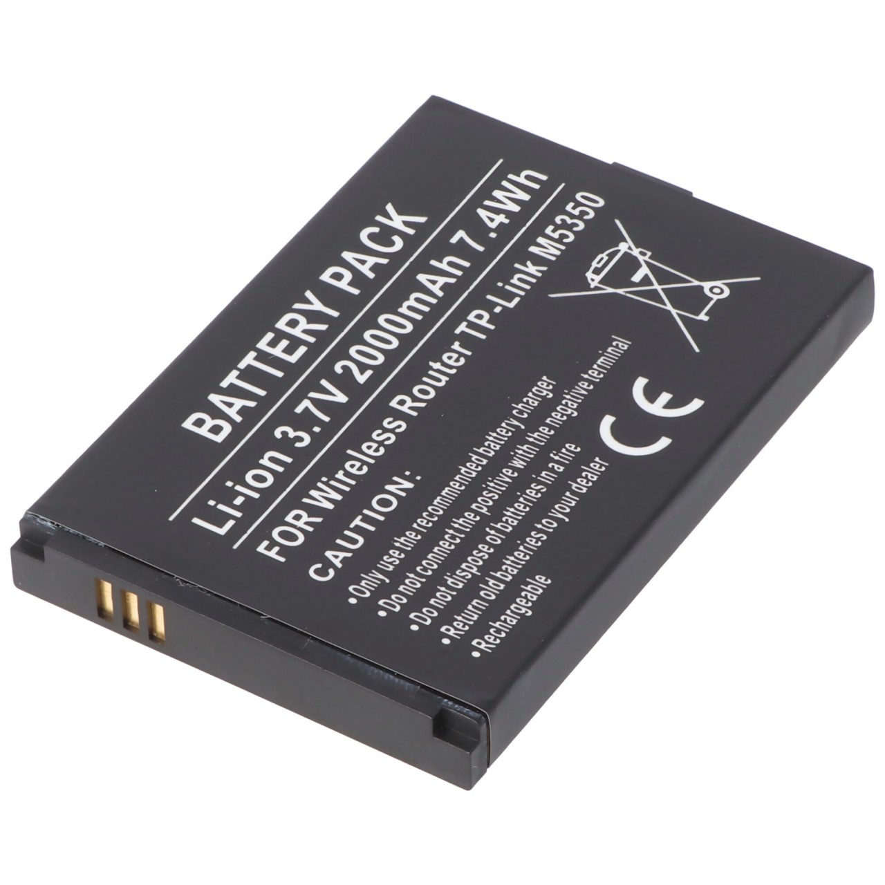 Akku passend für Wireless Router TP-Link M5350 Li-Ion Akku 3,7V 2000mAh Akku passend für Wireless Router TP-Link M5350 Li-Ion Akku 3,7V 2000mAh von AccuCell