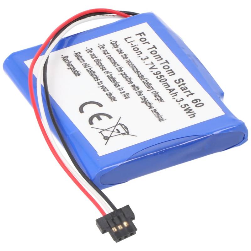 Akku passend für den TOMTOM Start 60 Akku AT5, AHA11111003, VFA, 6027A0089521, AHA11110005, FMB0932008731, P2, VF65, VF6D, VF6S von AccuCell