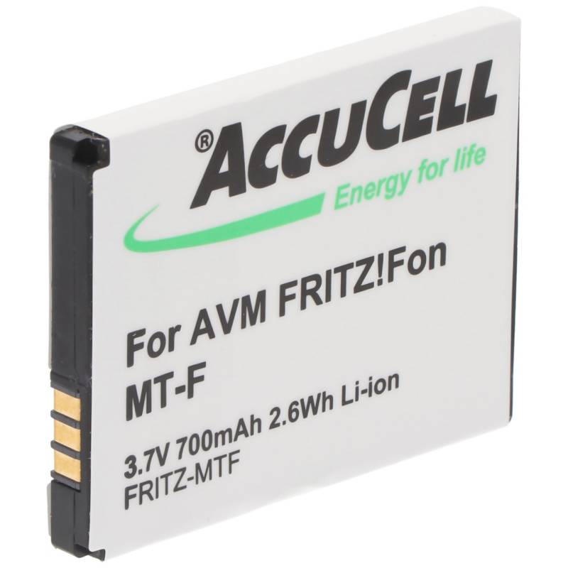 Akku passend für schnurlos Telefon FritzFon MT-F Akku 312BAT006, 312BAT016 von AccuCell