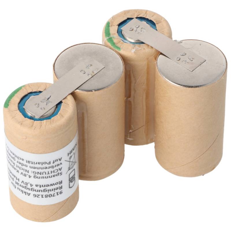 Akkupack zum Selbsteinbau passend für Handstaubsauger Akku Rowenta AC-20 4,8V 3000mAh von AccuCell