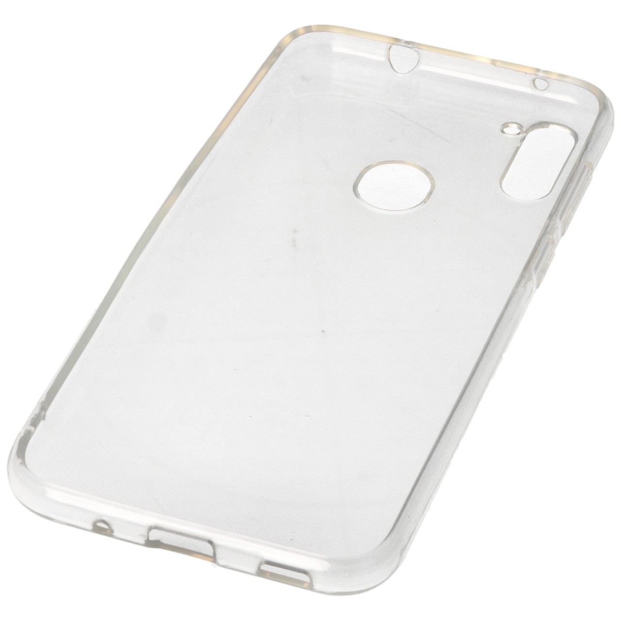 Hülle passend für Samsung Galaxy A11 - transparente Schutzhülle, Anti-Gelb Luftkissen Fallschutz Silikon Handyhülle robustes TPU Case Hülle passend für Samsung Galaxy A11 - transparente Schutzhülle, Anti-Gelb Luftkissen Fallschutz Silikon Handyhülle robustes TPU Case von AccuCell