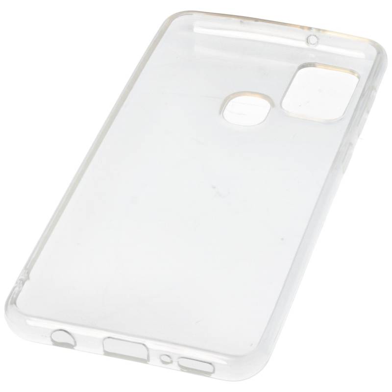 Hülle passend für Samsung Galaxy A21 S - transparente Schutzhülle, Anti-Gelb Luftkissen Fallschutz Silikon Handyhülle robustes TPU Case von AccuCell