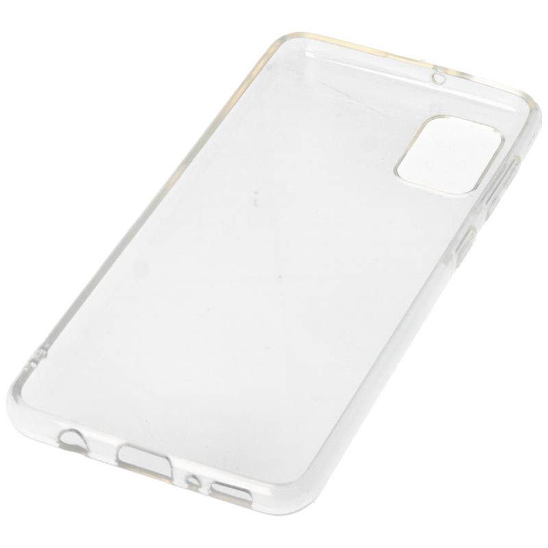 Hülle passend für Samsung Galaxy A31 - transparente Schutzhülle, Anti-Gelb Luftkissen Fallschutz Silikon Handyhülle robustes TPU Case von AccuCell