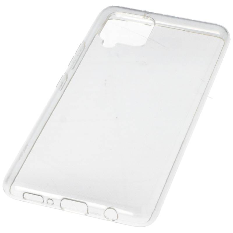 Hülle passend für Samsung Galaxy A42 - transparente Schutzhülle, Anti-Gelb Luftkissen Fallschutz Silikon Handyhülle robustes TPU Case von AccuCell