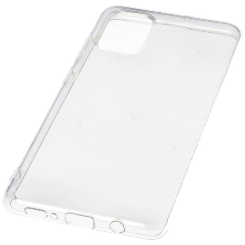 Hülle passend für Samsung Galaxy A71 - transparente Schutzhülle, Anti-Gelb Luftkissen Fallschutz Silikon Handyhülle robustes TPU Case von AccuCell