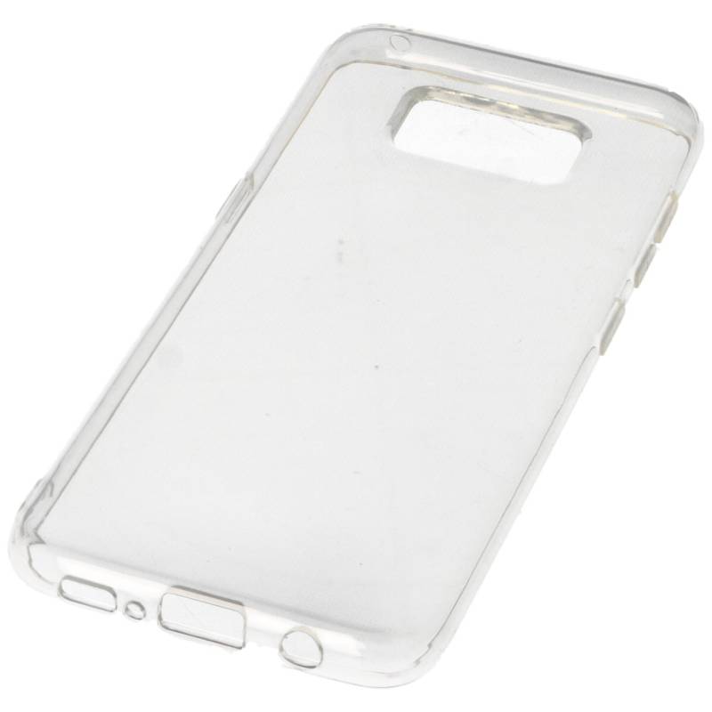Hülle passend für Samsung Galaxy S8 - transparente Schutzhülle, Anti-Gelb Luftkissen Fallschutz Silikon Handyhülle robustes TPU Case von AccuCell