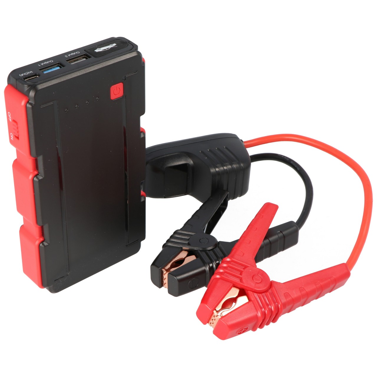 Jumpstarter, der kompakte KFZ-Starthilfe-Powerakku mit Powerbank- und LED-Taschenlampenfunktion Jumpstarter, der kompakte KFZ-Starthilfe-Powerakku mit Powerbank- und LED-Taschenlampenfunktion von AccuCell