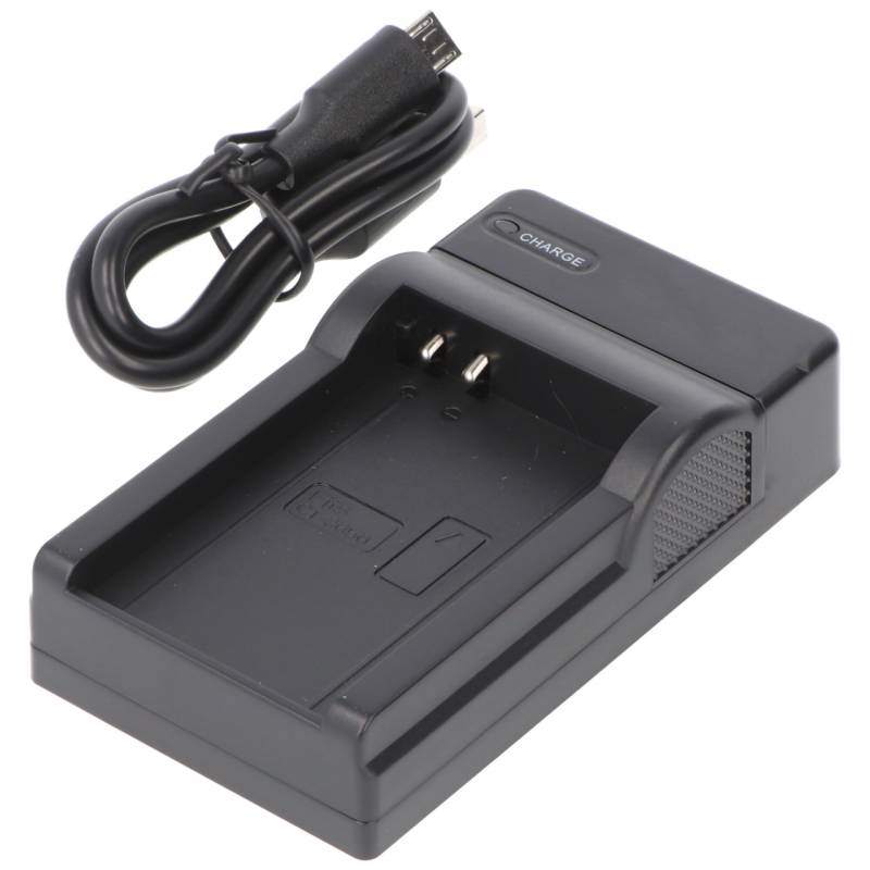 Ladegerät passend für Contour, Nokia BL-5C u.a. micro USB-Akku-Ladegerät von AccuCell