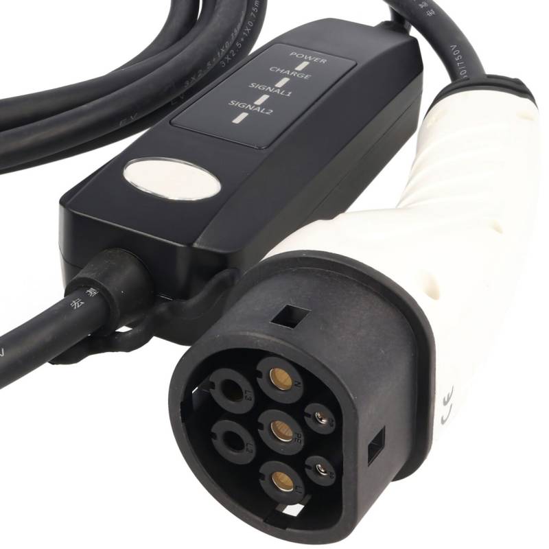 Ladekabel und Ladegerät passend für Togg T10X Elektro-SUV Made in Türkei, mit SchuKo-Stecker auf Typ 2 Mode2 230V von AccuCell