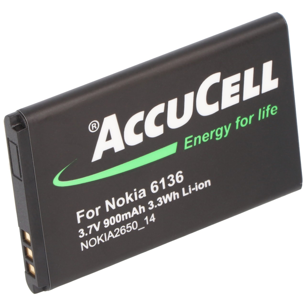 Li-Ion-Akku 3.7V passend für BeaFon EU001B Akku S400 EU001W Li-Ion-Akku 3.7V passend für BeaFon EU001B Akku S400 EU001W von AccuCell