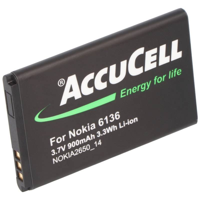 Li-Ion-Akku 3.7V passend für BeaFon EU001B Akku S400 EU001W von AccuCell