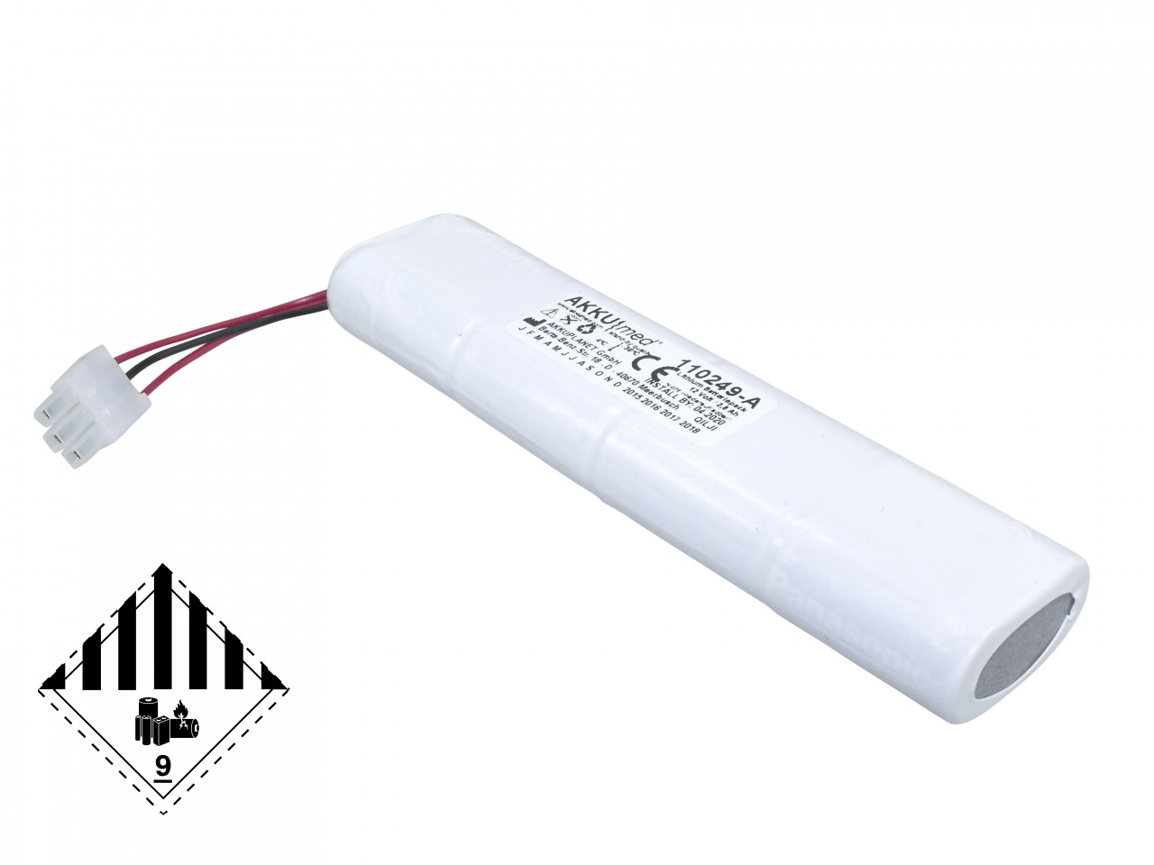 Lithiumbatterie passend für Welch Allyn Defibrillator AED10 - Typ 001852 Lithiumbatterie passend für Welch Allyn Defibrillator AED10 - Typ 001852 von AccuCell