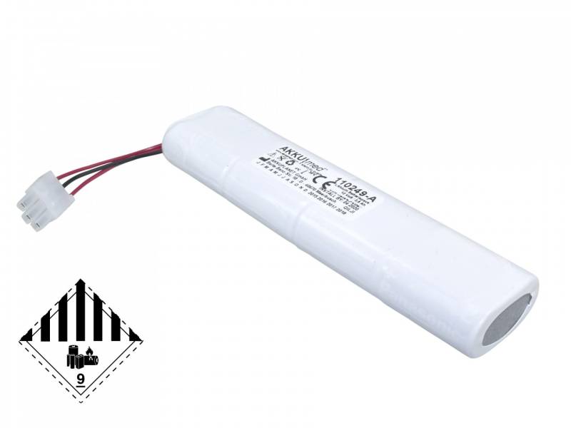 Lithiumbatterie passend für Welch Allyn Defibrillator AED10 - Typ 001852 von AccuCell