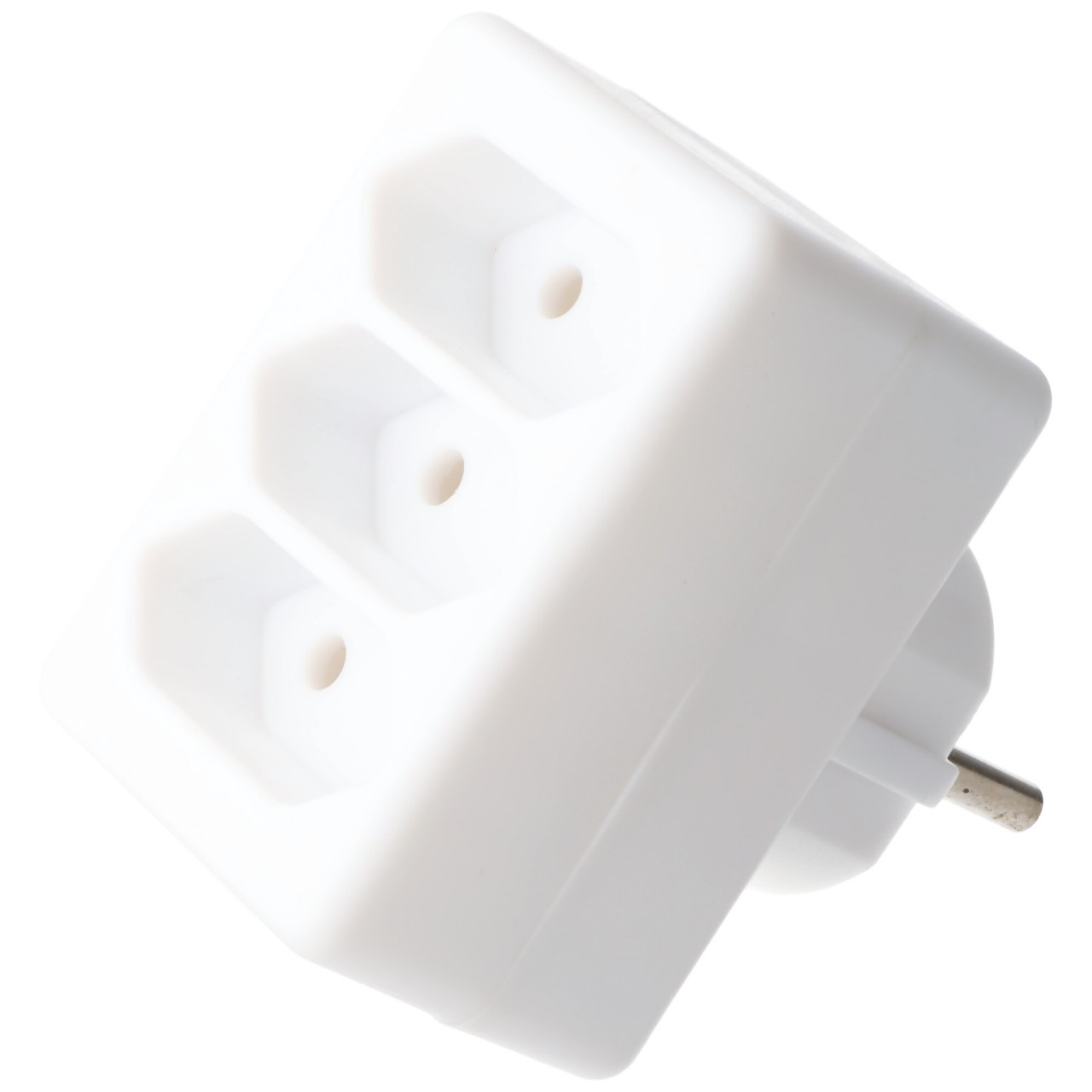 Multistecker 3x Euro weiß von AccuCell