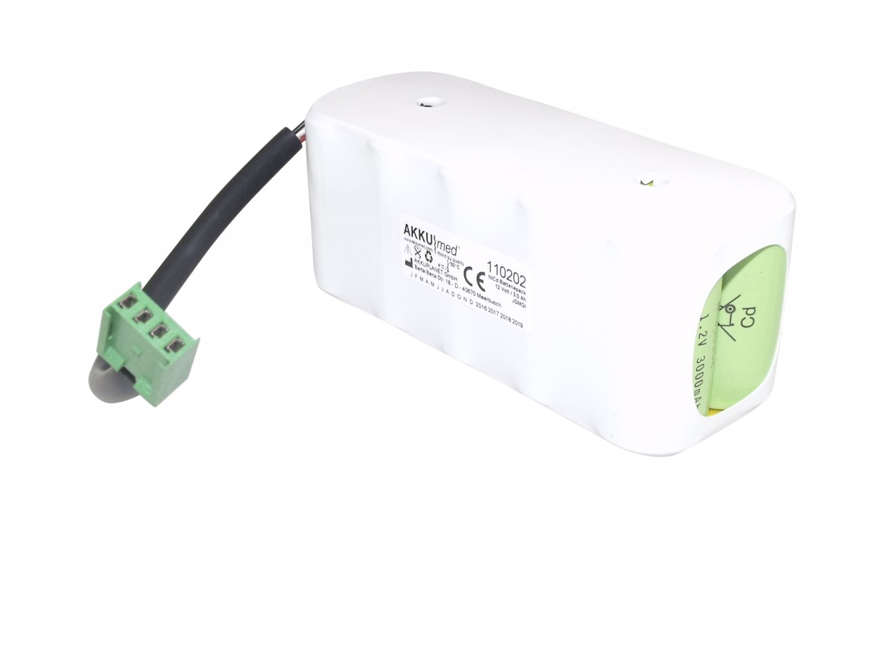 NC Akku passend für GE Hellige Marquette Monitor Dash 2000 12 Volt 3,0 Ah CE Konform NC Akku passend für GE Hellige Marquette Monitor Dash 2000 12 Volt 3,0 Ah CE Konform von AccuCell