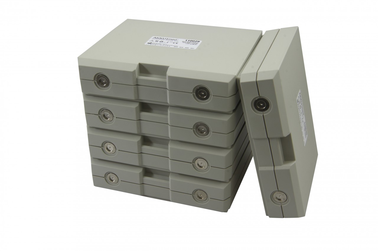 NC Akku passend für Hellige Defibrillator SCP910, 913 - Typ 303-440-30/ 30344030 - 5er Pack NC Akku passend für Hellige Defibrillator SCP910, 913 - Typ 303-440-30/ 30344030 - 5er Pack von AccuCell