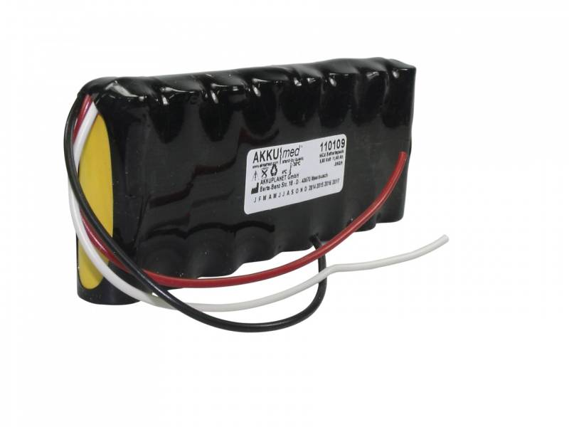 NC Akkueinsatz passend für Datex Ohmeda PulsoxiMeter Biox 3770/3775 Typ 6051-0000-036 von AccuCell