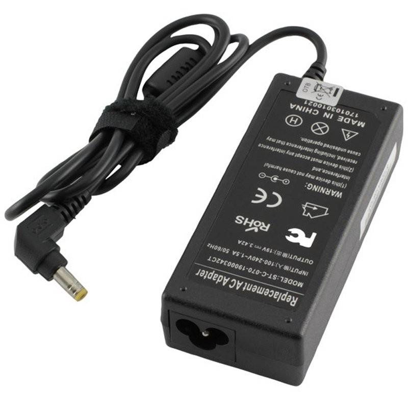 Netzteil passend für Asus 19V 3,42A, 65W, 5,5 x 2,5mm von AccuCell