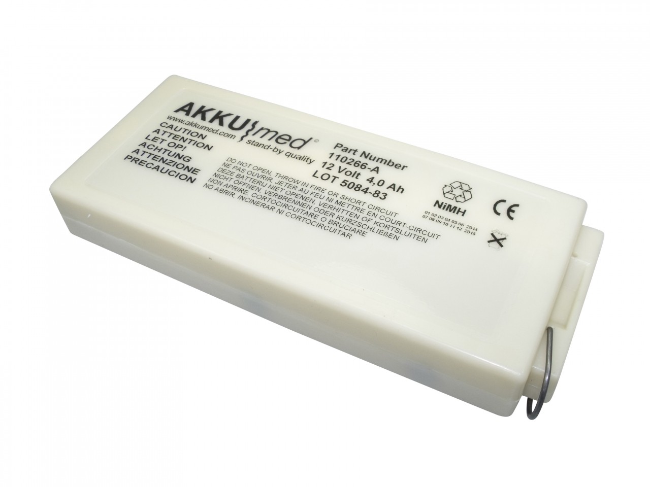 NiMH Akku passend für Welch Allyn, MRL Defibrillator PIC30,40,50 - 001647-U NiMH Akku passend für Welch Allyn, MRL Defibrillator PIC30,40,50 - 001647-U von AccuCell