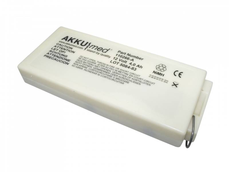 NiMH Akku passend für Welch Allyn, MRL Defibrillator PIC30,40,50 - 001647-U von AccuCell
