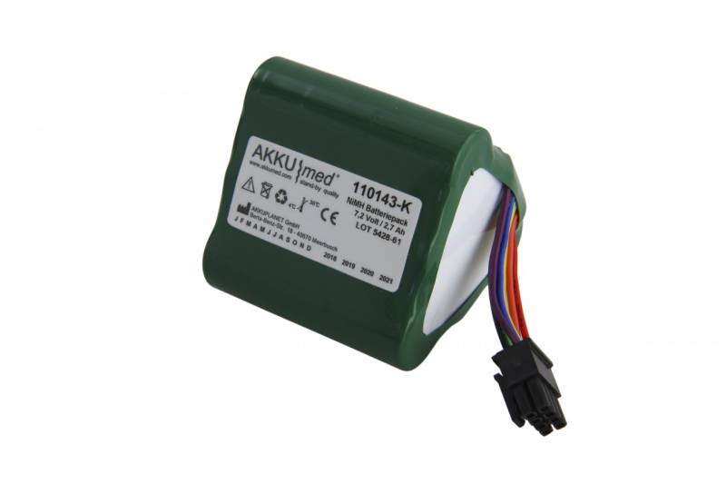 NiMH Akku passned für Alaris Medical System Asena - Smart Pack 1000SP01122 von AccuCell