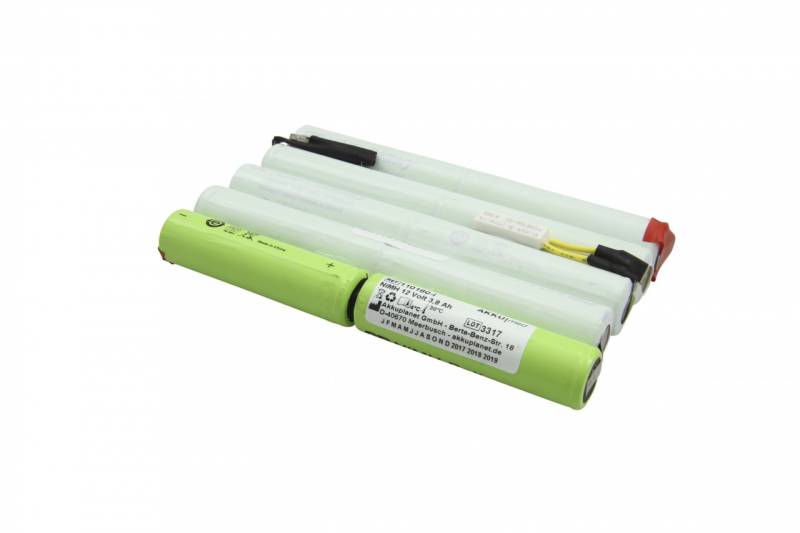 NiMH Akkueinsatz passend für Criticon Dinamap MPS 722X Typ 633153 12 Volt 3,8 Ah von AccuCell