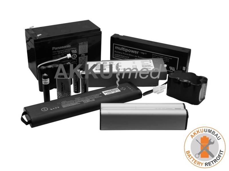 NiMH Akkuumbau passend für Bionet Monitor BM3+/BM3 plus von AccuCell