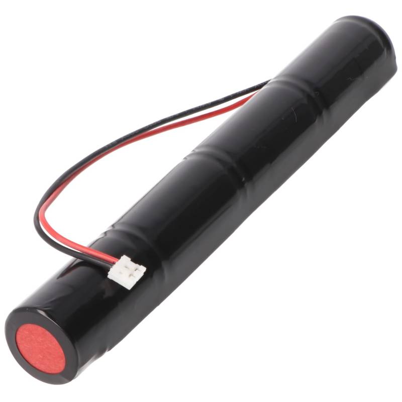 Notleuchtenakku NiCd 4,8V 1800mAh L1x4 Sub-C mit 200mm Kabel einseitig ersetzt Elubat 275606 von AccuCell