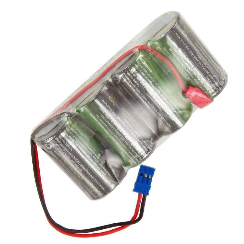 Racing-Pack 4,8 Volt mit Graupner Stecker NiMH-Akku 4300mAh von AccuCell