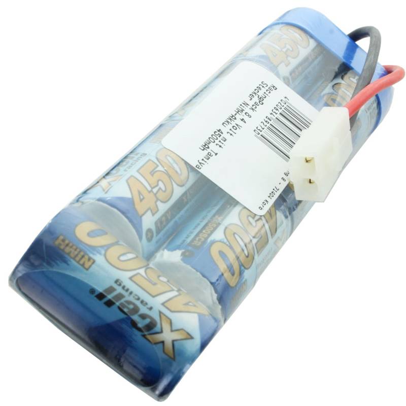 RacingPack 8,4 Volt mit Tamiya Stecker NiMH-Akku 4500mAh von AccuCell