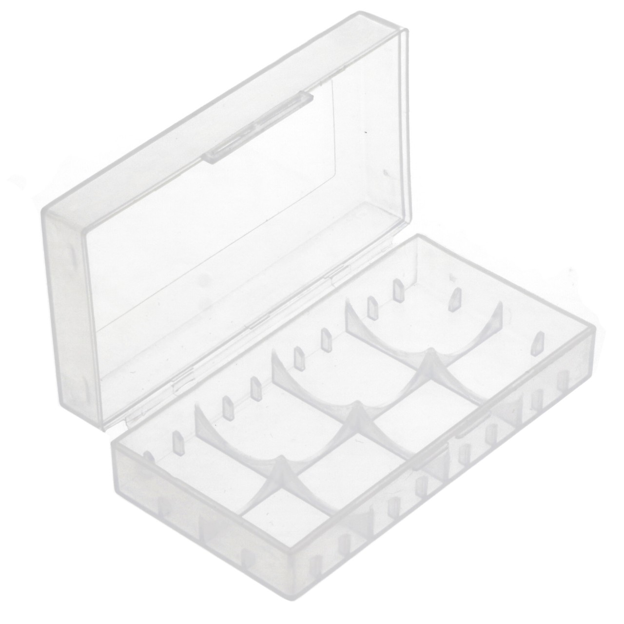 Universal 4er Akkuschutzbox für CR123A Akku, CR 16340 oder 2 CR 18650 Akku, Batterien Universal 4er Akkuschutzbox für CR123A Akku, CR 16340 oder 2 CR 18650 Akku, Batterien von AccuCell
