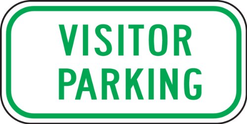 Accuform FRP286RA Engineer-Grade Reflective Aluminum Parking Sign, Legend"Visitor Parking", 6" Length x 12" Width x 0.080" Thickness, Green on White Accuform FRP286RA Engineer-Grade Reflective Aluminum Parking Sign, Legend"Visitor Parking", 6" Length x 12" Width x 0.080" Thickness, Green on White von Accuform