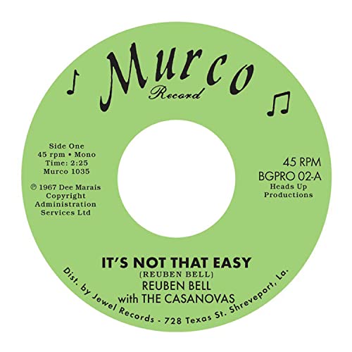 It'S Not That Easy (7inch) [Vinyl Single] von Ace Records (Soulfood)