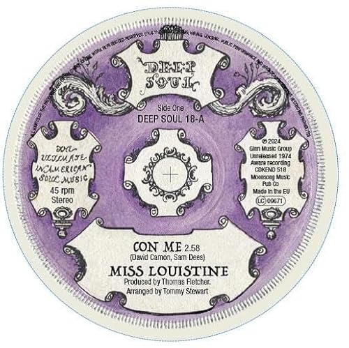 Miss Louistine / Sam Dees - Con Me / Con Me [Vinyl LP] von Ace Records