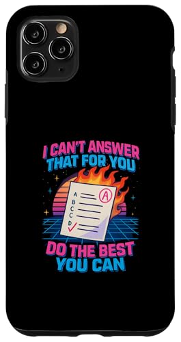 Das kann ich nicht für dich beantworten. Tu das Beste, was du kannst, am Tag Hülle für iPhone 11 Pro Max Das kann ich nicht für dich beantworten. Tu das Beste, was du kannst, am Tag Hülle für iPhone 11 Pro Max von Ace The Test Co.