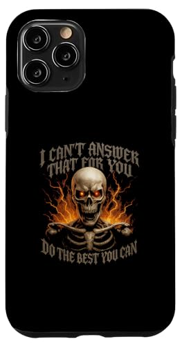 Das kann ich nicht für dich beantworten. Tu das Beste, was du kannst, am Tag Hülle für iPhone 11 Pro Das kann ich nicht für dich beantworten. Tu das Beste, was du kannst, am Tag Hülle für iPhone 11 Pro von Ace The Test Co.