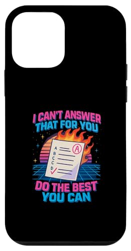 Das kann ich nicht für dich beantworten. Tu das Beste, was du kannst, am Tag Hülle für iPhone 12 mini Das kann ich nicht für dich beantworten. Tu das Beste, was du kannst, am Tag Hülle für iPhone 12 mini von Ace The Test Co.